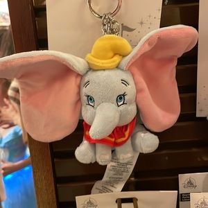 Disney Parks Dumbo Plush Keychain